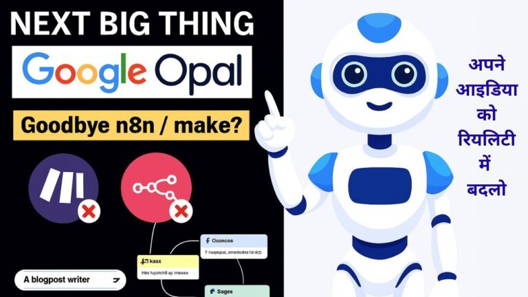 Google New Tool Changes Automation FOREVER (Google Opal)