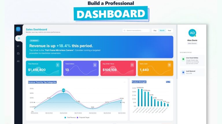 How to Use Gemini AI to Create a Google Sheets Dashboard